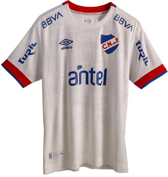 Camisa oficial Umbro Nacional de Montevideo 2020 I jogador